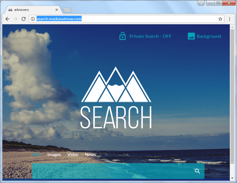 Search.medianetnow.com search bar