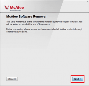 mcafee uninstall tool windows 10 download